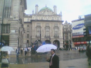 Picture of Piccadilly Circus, London, 17 July 2003