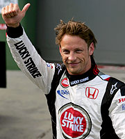 Jenson Button won!