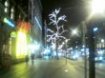 lights on a tree in helsinki and in front of mcdonalds