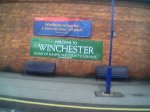 Station signs at Winchester Station