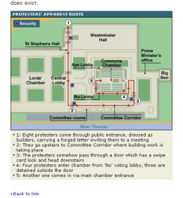 map of the commons from bbc news