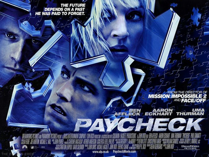 Paycheck movie poster