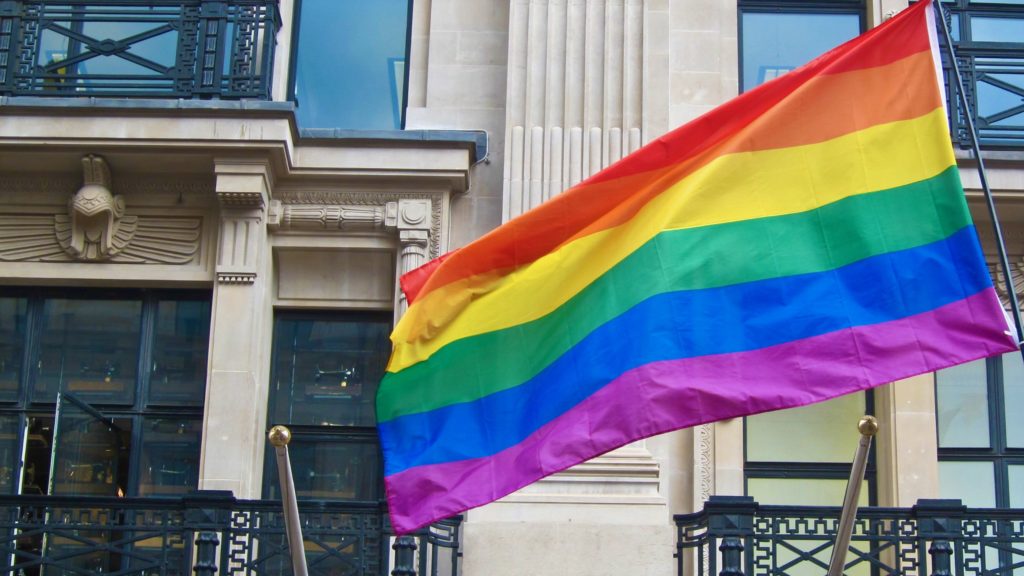 Pride Flag in London